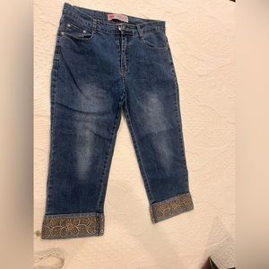 Ladies Cos capri jeans